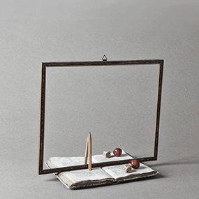 l aria dello specchio scultura di marcello chiarenza arte contemporanea a 043 MC