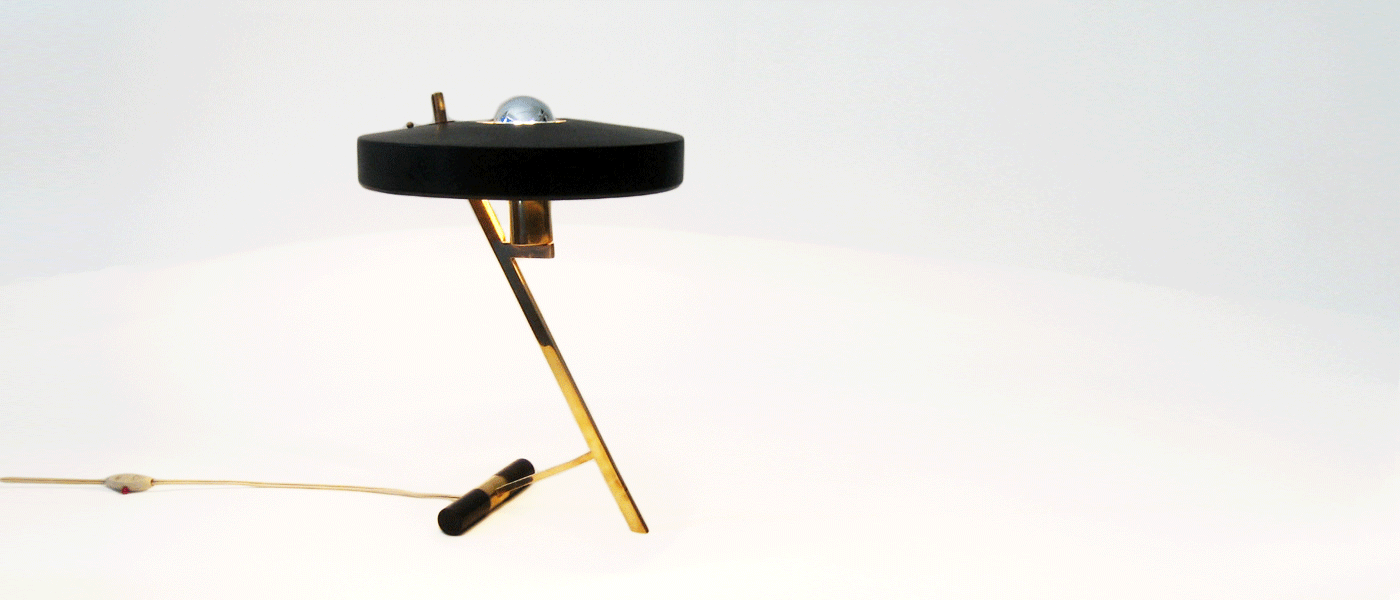 lampada anni50 design louis kalff philips 017 L