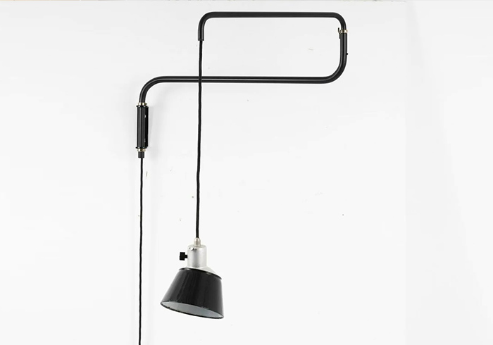 lampada da parete anni60 Heinrich Siegfried Bormann modello 830 p1 015 A 1