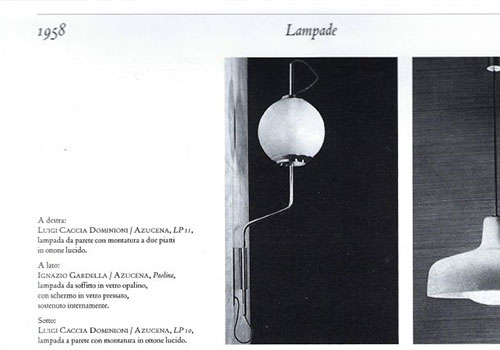 lampada da parete modello lp11 caccia dominioni per azucena anni50 p1 021 SO 5