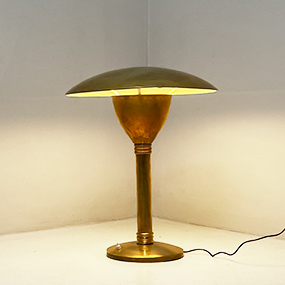 lampada da tavolo vintage in ottone A 013 L