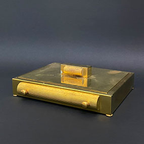 scatola in ottone anni30 A 120 C
