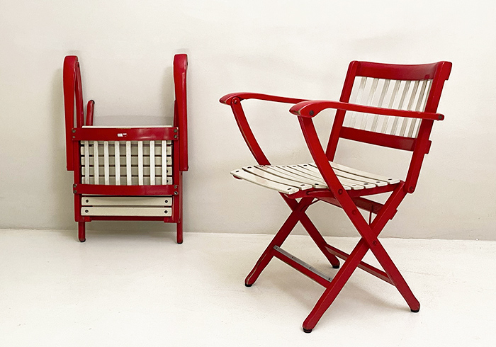 sedie da giardino vintage anni60 produzione fratelli reguitti p1 053 E 2