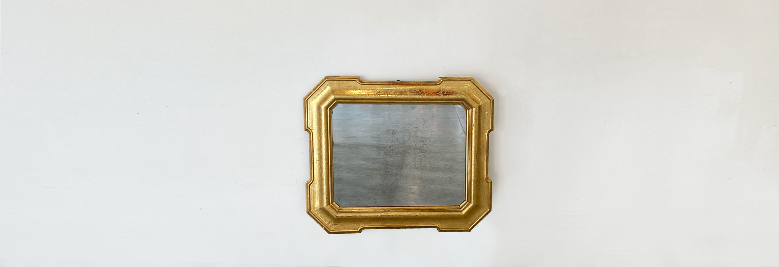 specchiera antica dell ottocento XIX secolo a vassoio 014 CO(3)