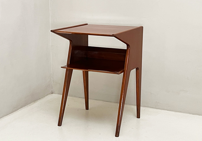 tavolino comodino vintage anni50 design silvio cavatorta P 059 TV 1