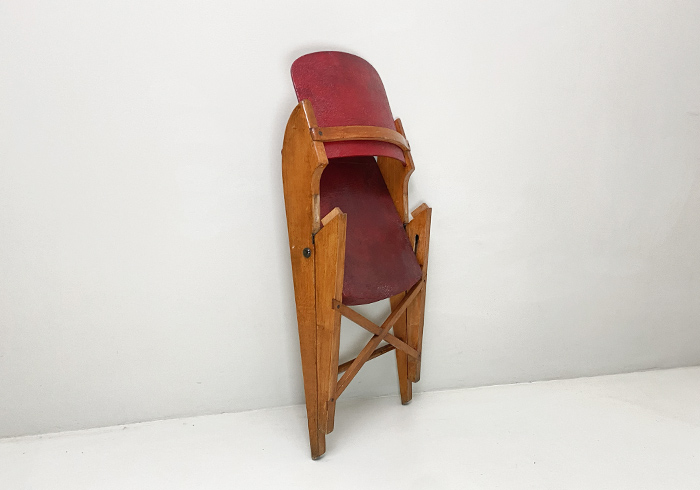 4 sedie anni50 modernariato francese p1 048 SE 3