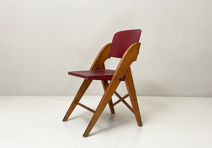 4 sedie anni50 modernariato francese p1 048 SE 1