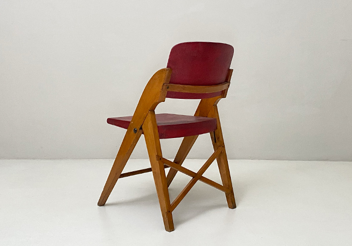 4 sedie anni50 modernariato francese p1 048 SE 2