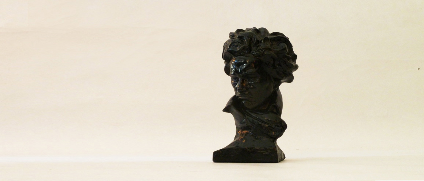 Beethoven scultura da calco di Chiparus anni30 068 C
