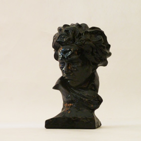 Beethoven scultura da calco di Chiparus anni30 a 068 C