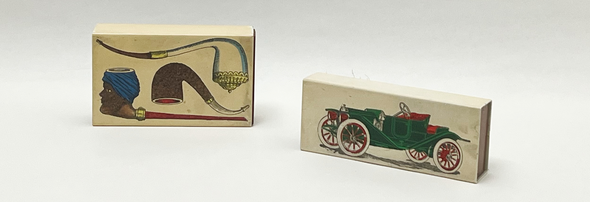 Coppia scatole anni50 Piero Fornasetti 084 C