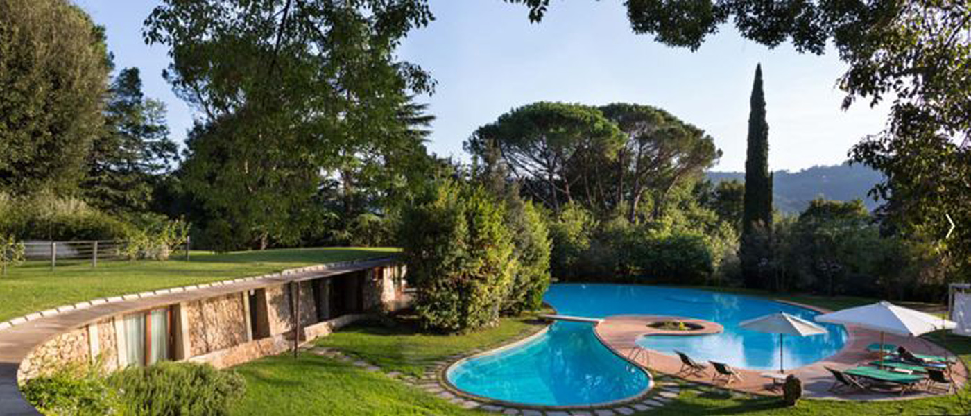 Immagine_grande villa in toscana vista piscina