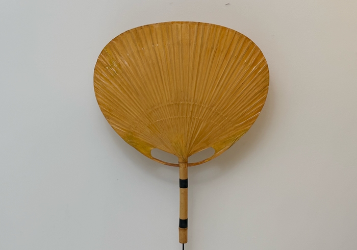 Lampada da parete Uchiwa di Ingo Maurer anni70 p1 020 A 1