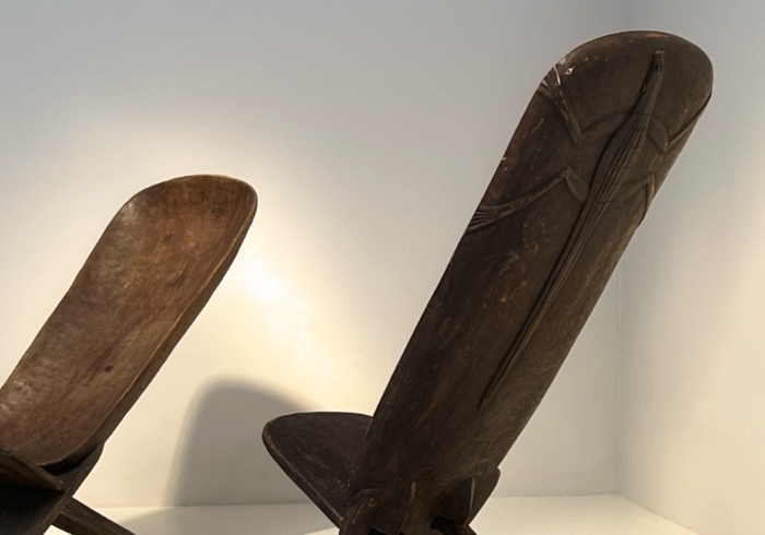 Sedia Stargazer legno Mali anni40 P1 123 SE 1