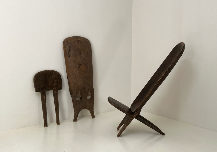 Sedia Stargazer legno Mali anni40 P1 123 SE 2