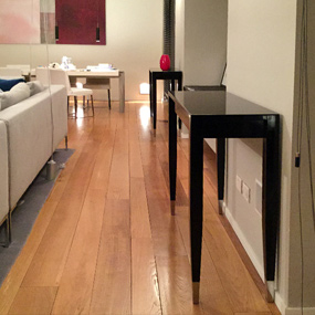 appartamento a milano interior design consolle gio ponti a AR