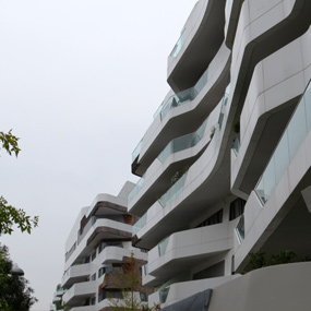 arredi appartamento residenze zaha hadid milano a