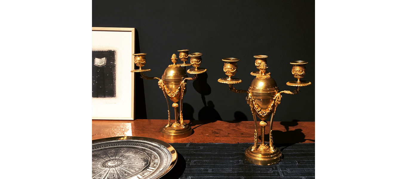 candelabri in bronzo dorato luigi xvi francia 2 039 C