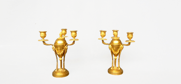 candelabri in bronzo dorato luigi xvi francia p2 a 039 C