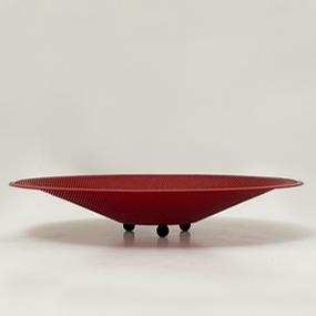 centrotavola vintage anni60 in metallo a 129 C