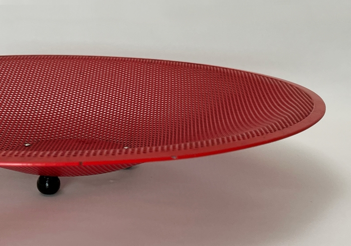 centrotavola vintage anni60 in metallo p 129 C 1