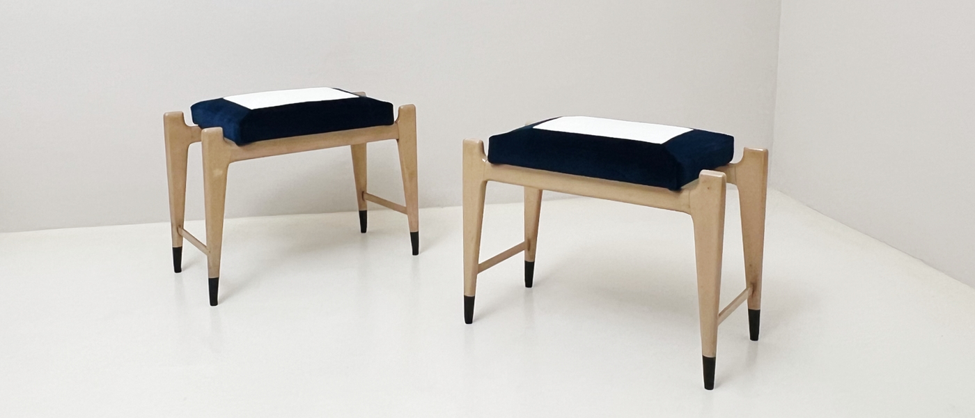 coppia di panchette vintage anni50 120 SE(2)