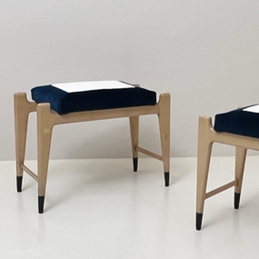 coppia di panchette vintage anni50 a2 120 SE