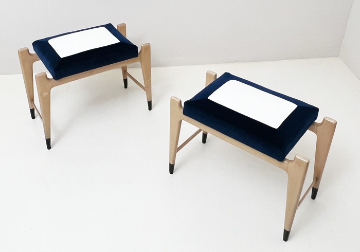 coppia di panchette vintage anni50 p3 120 SE 1