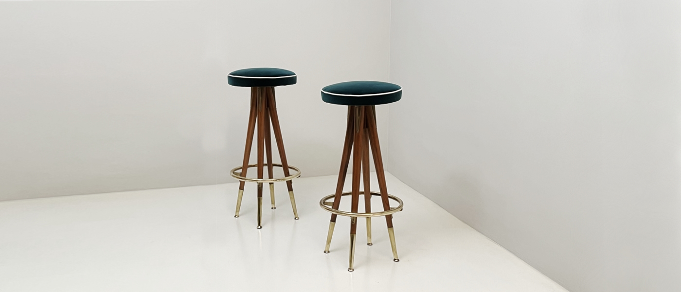 coppia di sgabelli vintage anni50 052 SE(2)