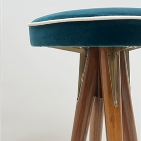 coppia di sgabelli vintage anni50 a2 052 SE