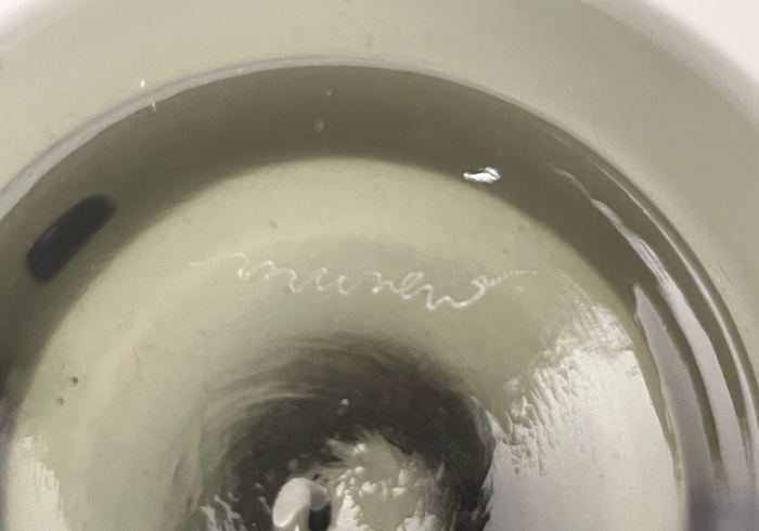 coppia di vasi in vetro di murano anni60 p1 113 C 2