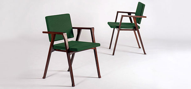 coppia poltroncine luisa modello832 franco albini 1955 a 044 SE