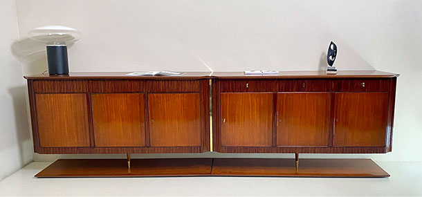 credenza vintage a due corpi anni50 design carlo enrico rava a 037 M(2)