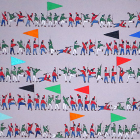 fausto rossi arte contemporanea soldatini a 007 FR
