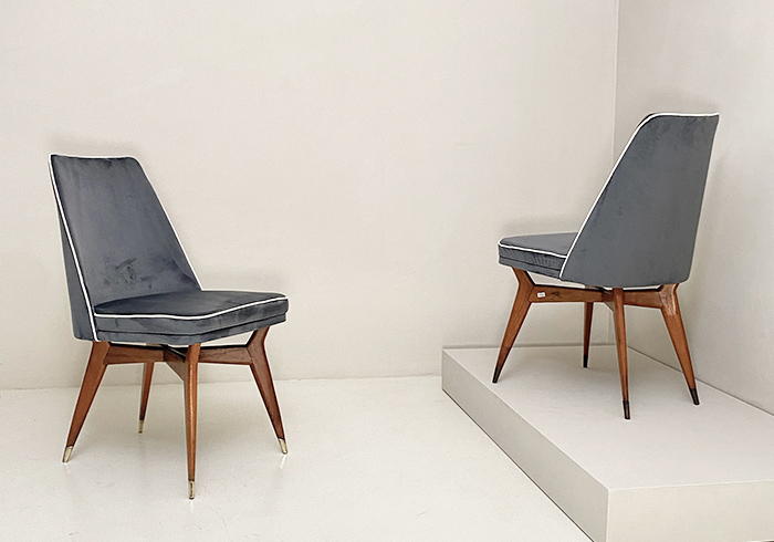 gruppo di dieci sedie anni50 design melchiorre bega p2 009 SE 2