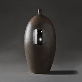 la stanza delle stelle vaso terracotta scultura marcello chiarenza arte contemporanea a 050 MC