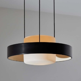 lampada a sospensione anni50 design bruno gatta per stilnovo a 019 SO