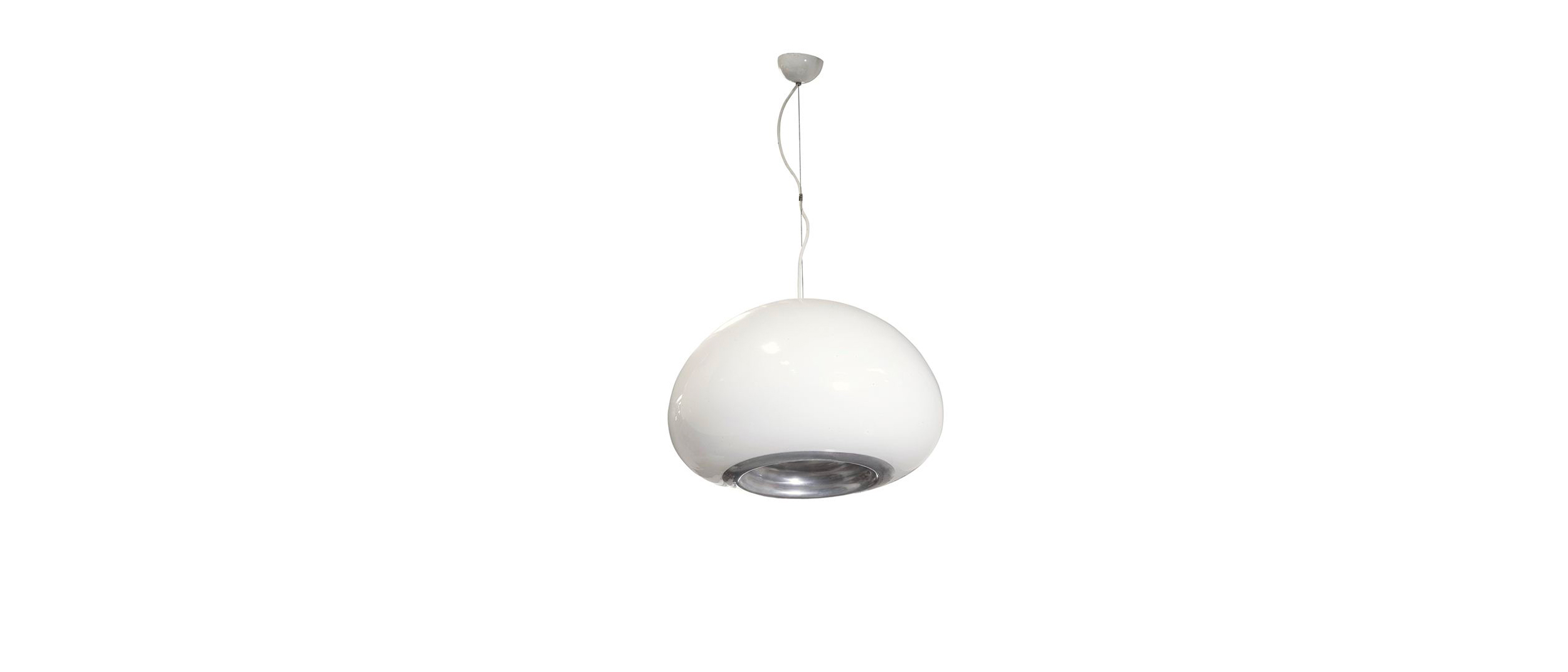 lampada a sospensione black&white achille piergiacomo castiglioni flos modernariato 007 SO(2)