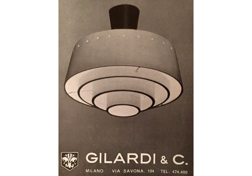 lampada a sospensione vintage anni50 design gilardi p1 021 SO 2