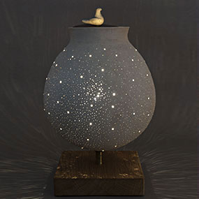 lampada cielo scultura ceramica tonino negri a2 011 AN
