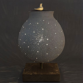 lampada cielo scultura ceramica tonino negri a2 011 AN