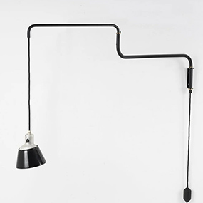 lampada da parete anni60 Heinrich Siegfried Bormann modello 830 a 015 A