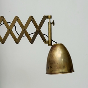 lampada da parete vintage anni50 a compasso a 029 A