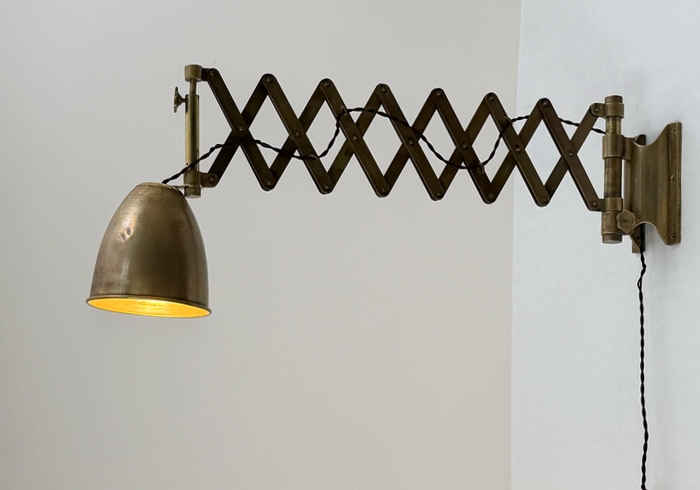 lampada da parete vintage anni50 a compasso p1 029 A 3