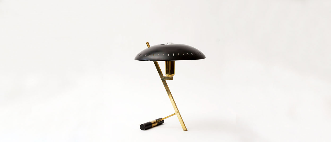 lampada da tavolo design louis kallf per philips anni50i 041 L