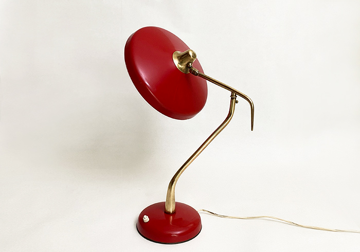 lampada da tavolo vintage anni50 di oscar torlasco P1 046 L 2