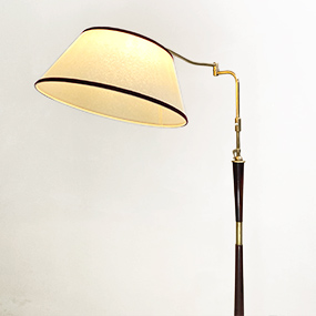 lampada da terra vintage con braccio orientabile a 003 P