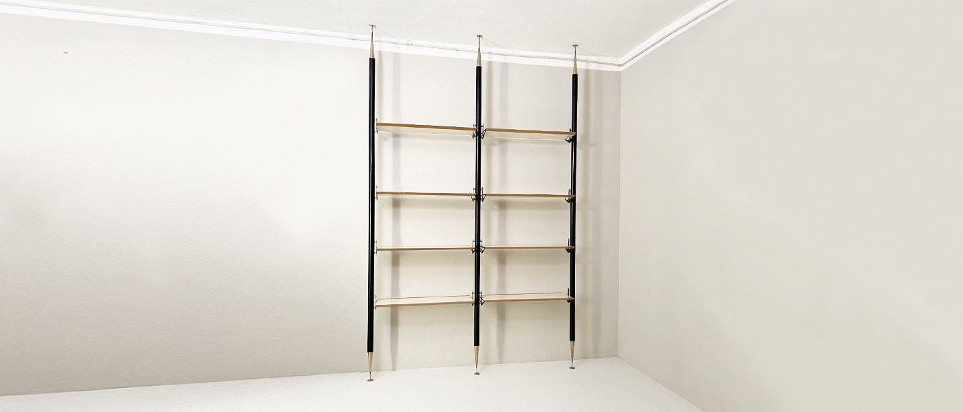 libreria a due moduli anni50 047 M