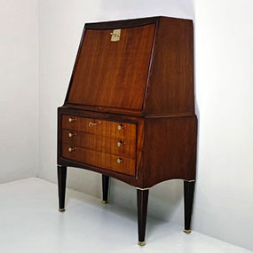 mobile secretaire vintage anni50 designed by paolo buffa a 012 M