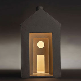 omaggio ad aldo rossi scultura lampada ceramica a 019 AN